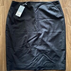 Antonio Melani Wool Pencil Skirt Career Office Old‎ Money Quiet Luxury Preppy
